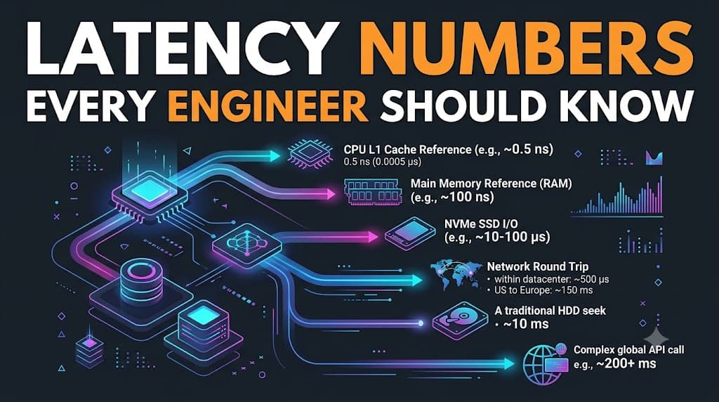 Latency Numbers Every Engineer Should Know